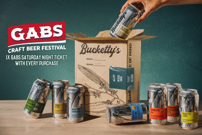 Bucketty's Mixed Case + GABS Ticket (limited time only!) - 3.5% - 7.0% ABV