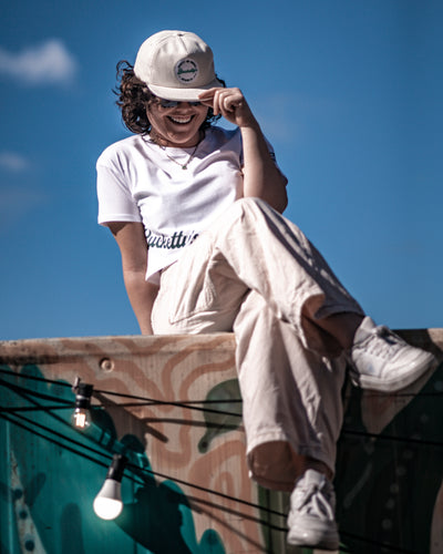 NEW: Bucketty's Cream Corduroy Flat Cap