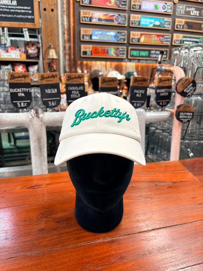 Bucketty's Dad Cap in White